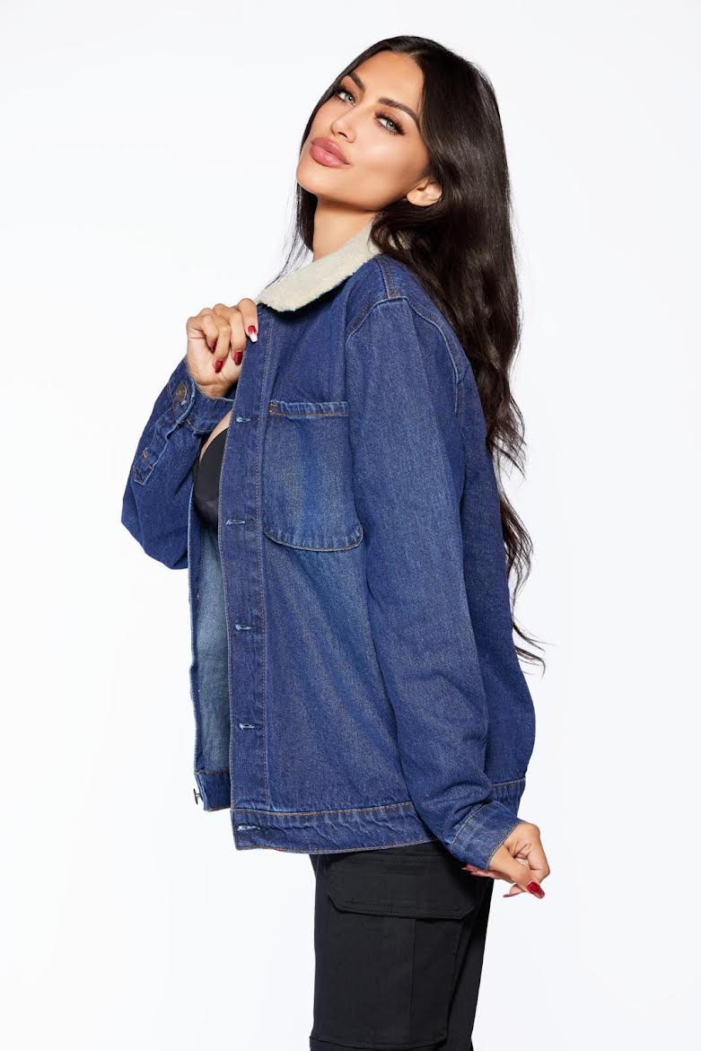 Legend Jeans Unisex Oversized Denim Jacket